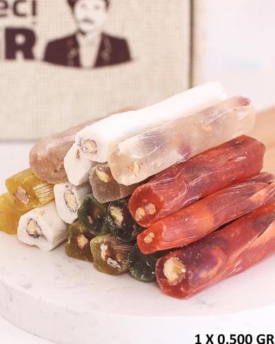 KARIŞIK FİTİL LOKUM 1 X 500 GR